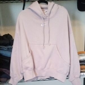 Nike Soft Pink Pullover Hoodie Phoenix Size Large Brand New